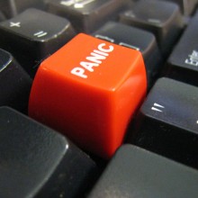 Panic Button by https://secure.flickr.com/photos/johnjoh/